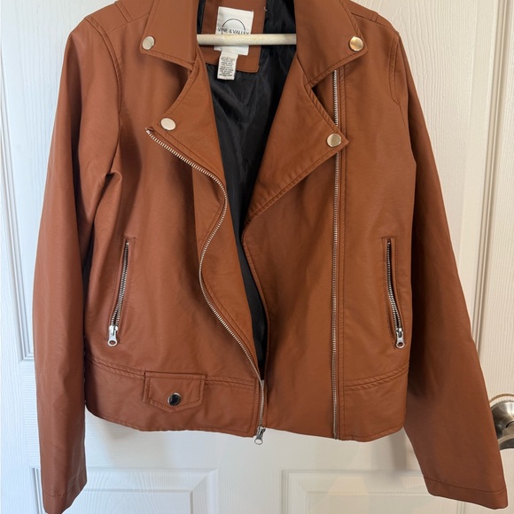 Vine And Valley Jackets & Blazers - Van & Vvalley Tan Jacket with Silver Details